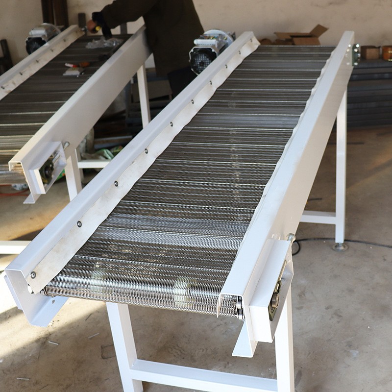 小型不锈钢网带输送机水果蔬菜烘干传送带自动化流水输送线传送机图2