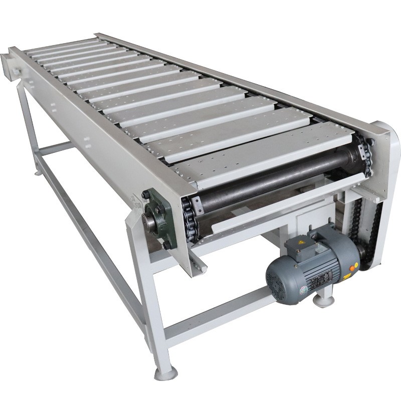 不锈钢链板输送机耐高温板链传送带流水线食品级板链直行传送机图5