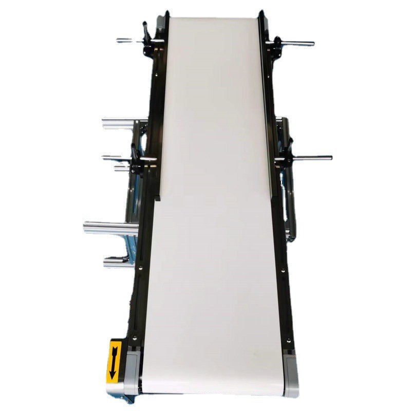 平面皮带物流运输线快递分拣pvc小型传送设备视觉打标带式输送机图5