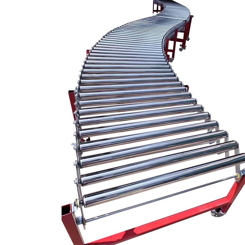 滚筒转弯机 厂家供应批发 动力滚筒输送机90度180度输送流水线图5