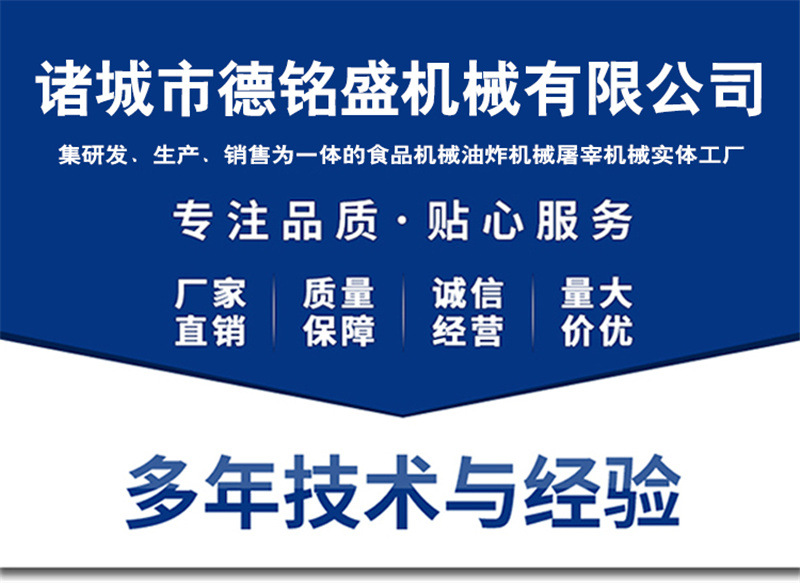 5德铭盛-鸡爪油炸机