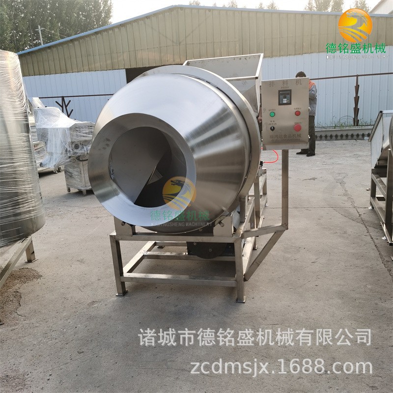 出售卧式柠檬鸡爪滚筒拌料机 不锈钢粉末状搅拌机 海带丝搅拌机图4