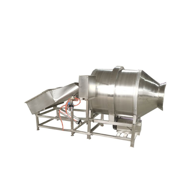 出售卧式柠檬鸡爪滚筒拌料机 不锈钢粉末状搅拌机 海带丝搅拌机图5