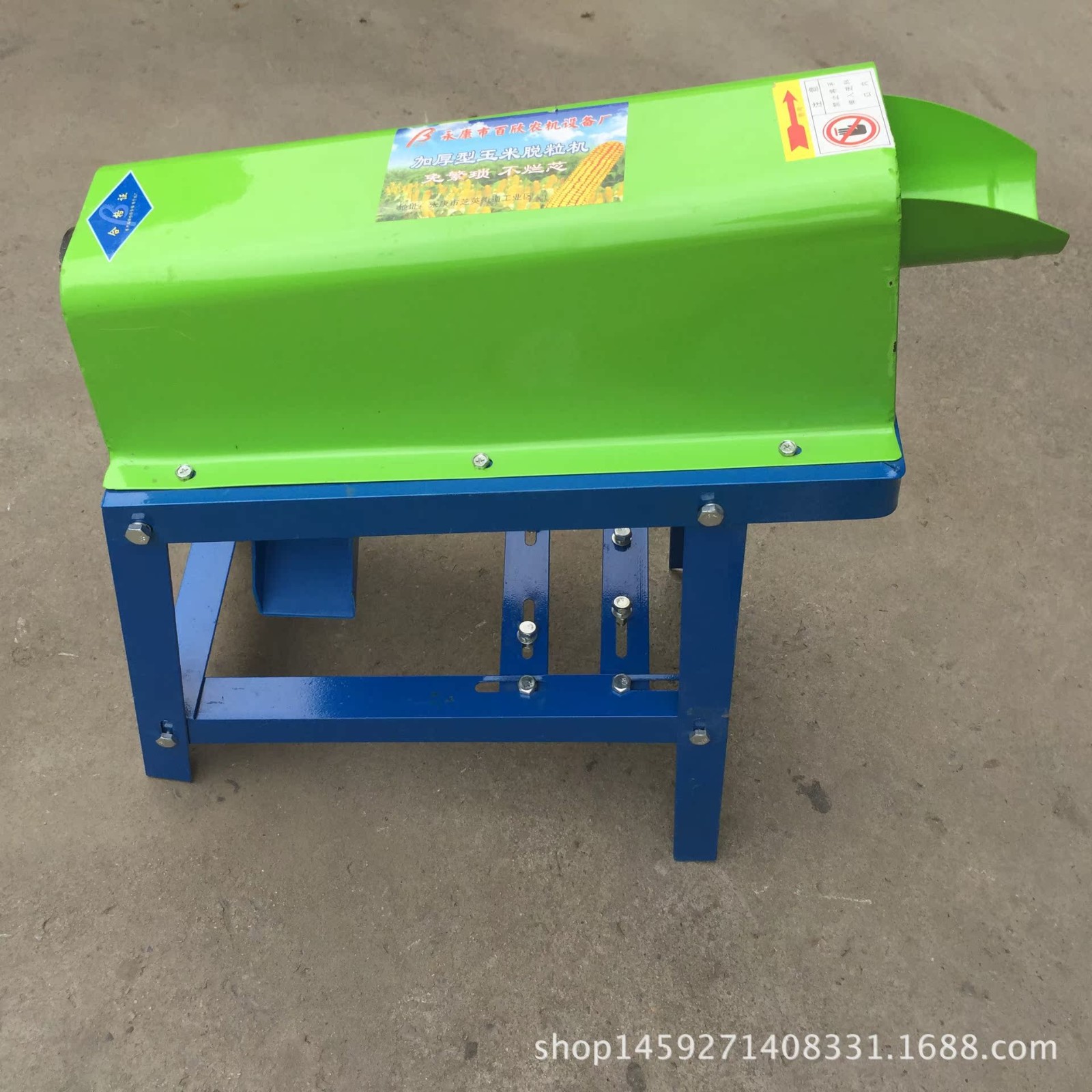 批发家用小型新款加厚全自动玉米脱粒机不烂芯省时省力图5