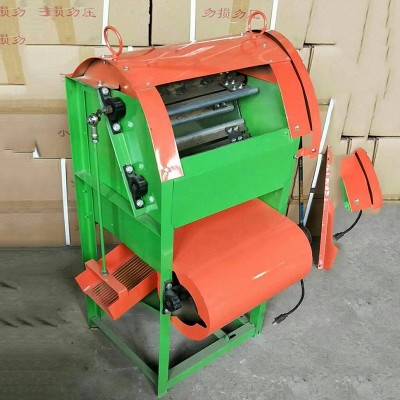 电动花生摘果机 节能环保仿手干湿两用摘果机 自走式花生摘果机