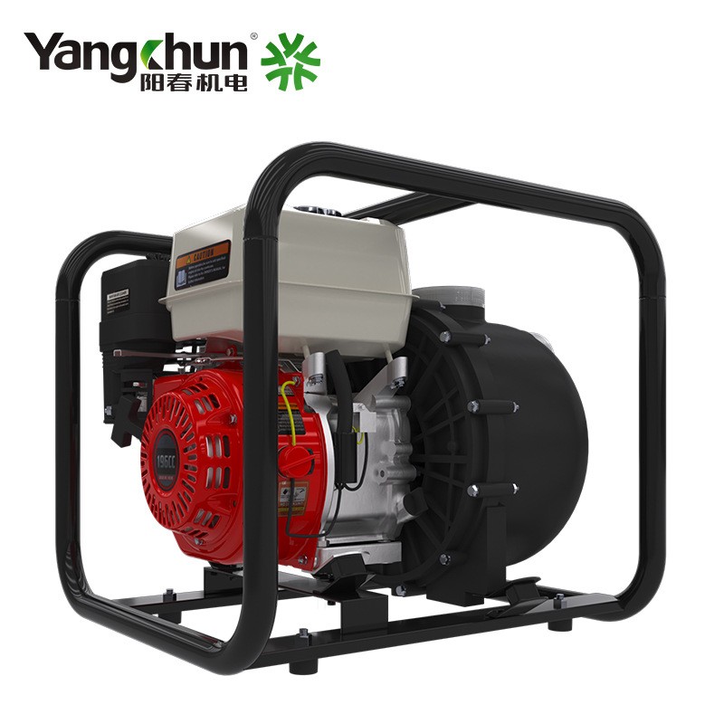 耐海水工程塑料离心泵汽油机水泵自吸泵耐腐蚀耐酸碱大流量抽水泵图4