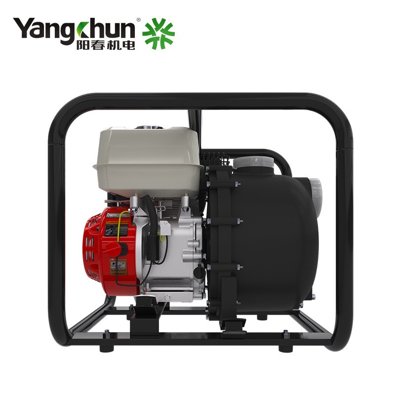 耐海水工程塑料离心泵汽油机水泵自吸泵耐腐蚀耐酸碱大流量抽水泵图3