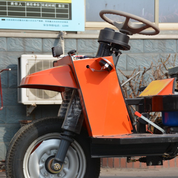 建筑工地电动三轮车 电瓶拉货自卸翻斗车 矿用工程运输车图4