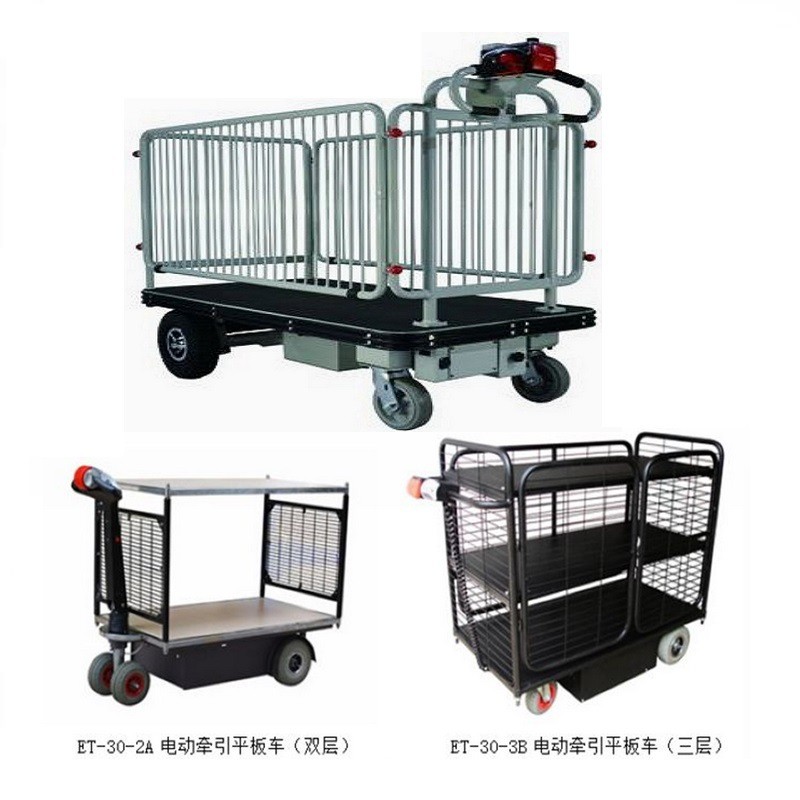 外销款 电动手推车拉货车 小型电动平板车搬运车 四轮 电动小推车图3