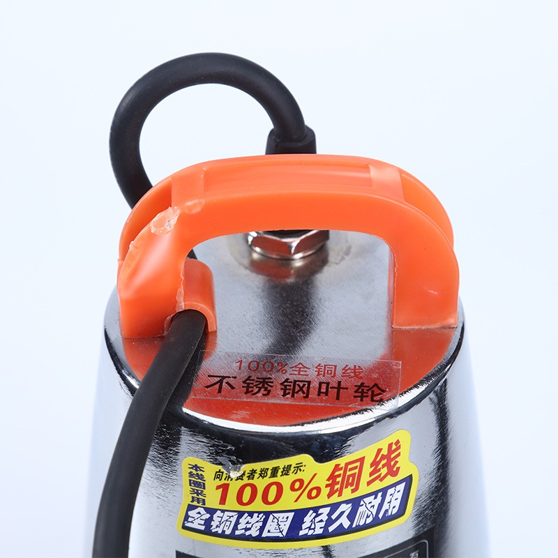 小型便携直流潜水泵家用电动车离心泵电瓶农用灌溉 排污抽水泵图3