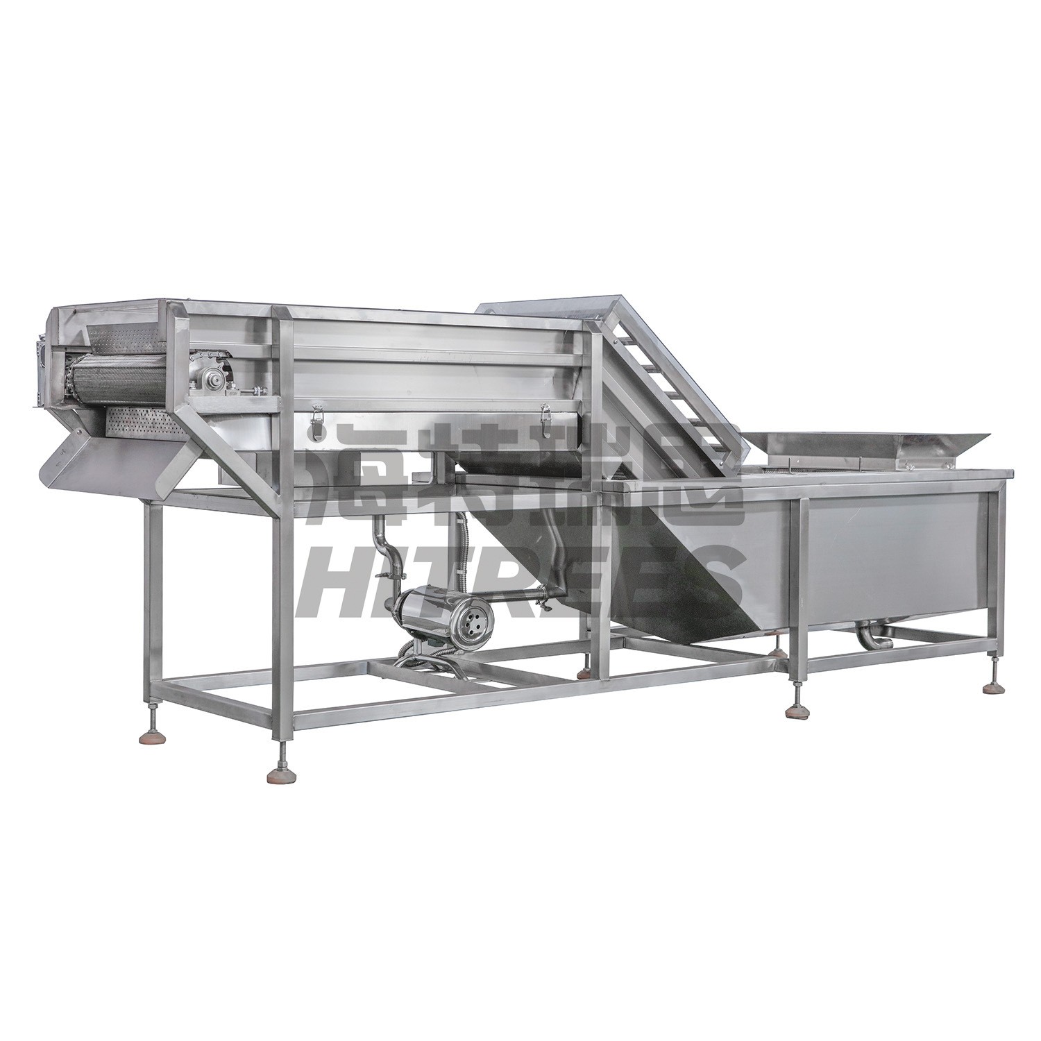 厂家直供果蔬全自动气泡清洗机 青菜气泡清洗机图2