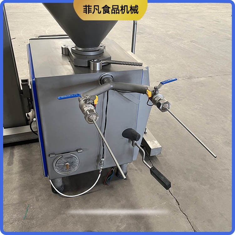 香肠灌肠机 立式不锈钢自助烤烤肠绞肉定量扭结小型真空灌肠机图2