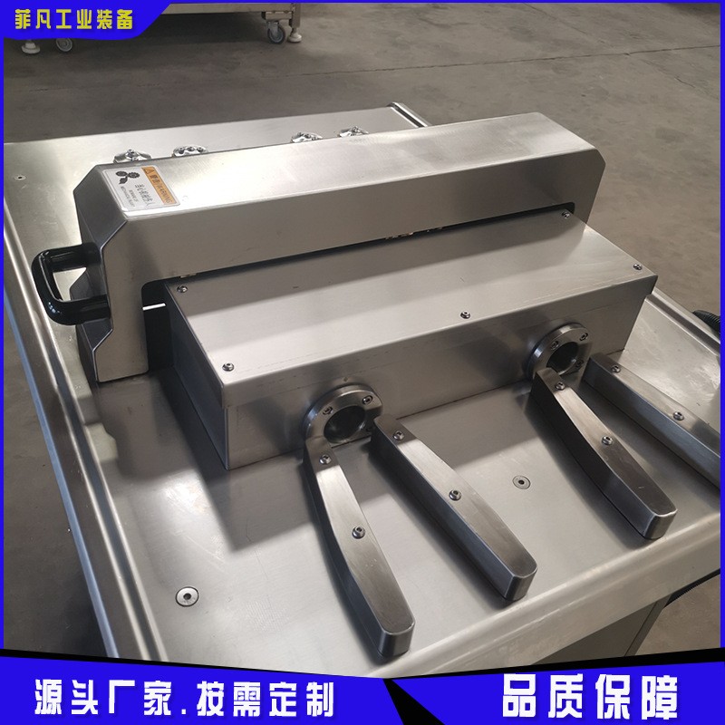 香肠扎线机 全自动不锈钢食品腊肠红肠分段打结机绕线双路扎线机图4