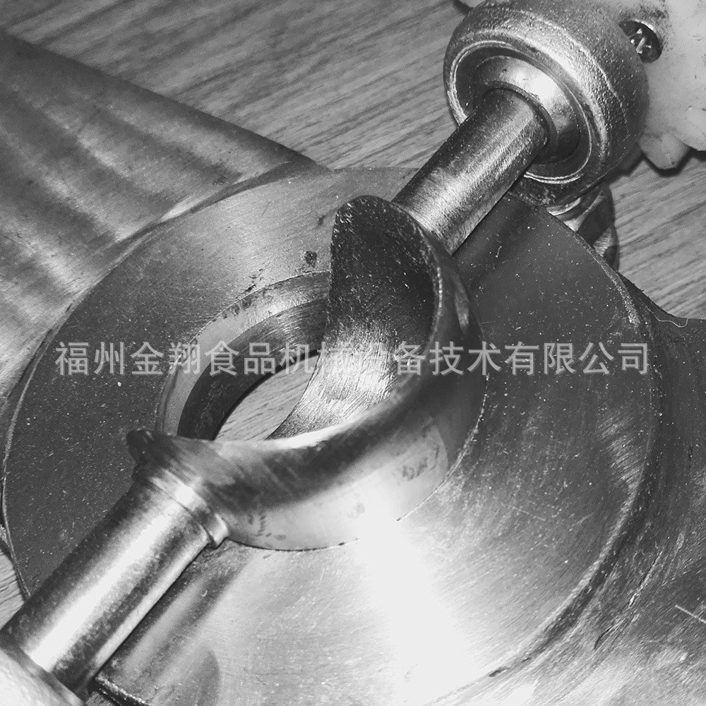 厂家直销冷冻食品 成型机 挖刀贡丸成型机 牛肉丸机 挖勺式成型机图3