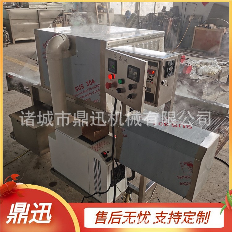 水果箱消毒机 隧道式冷链食品外包装消菌设备 鼎迅制造图2