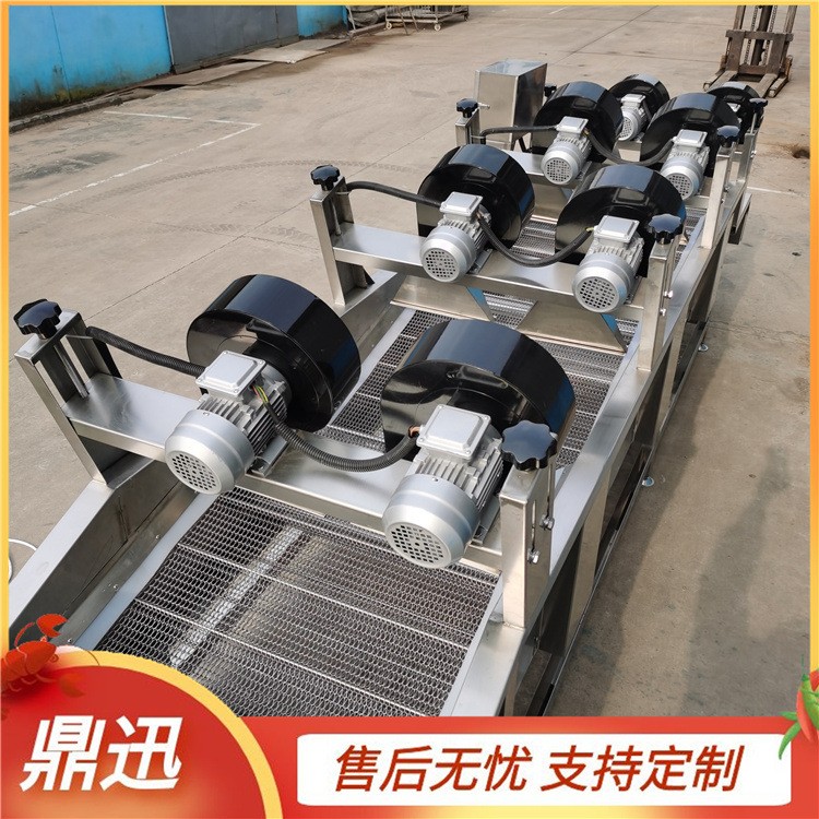 翻转式风干机 网带输送式软包装袋清洗吹干设备 鼎迅机械图3