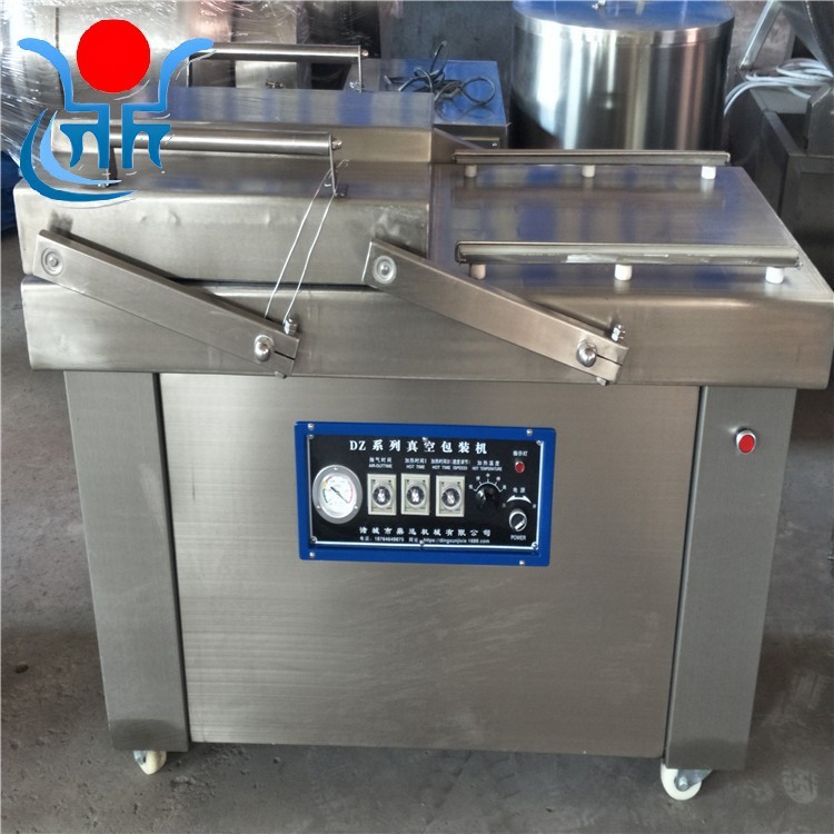 全自动双室真空包装机 不锈钢驴肉封口机 供应鸡翅真空包装机图2