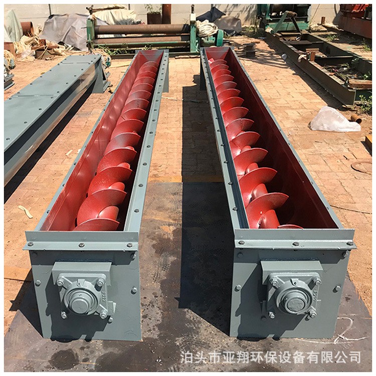 U型螺旋输送机 U型蛟龙 LS型螺旋输送机 不锈钢螺旋 无轴螺旋 污图3