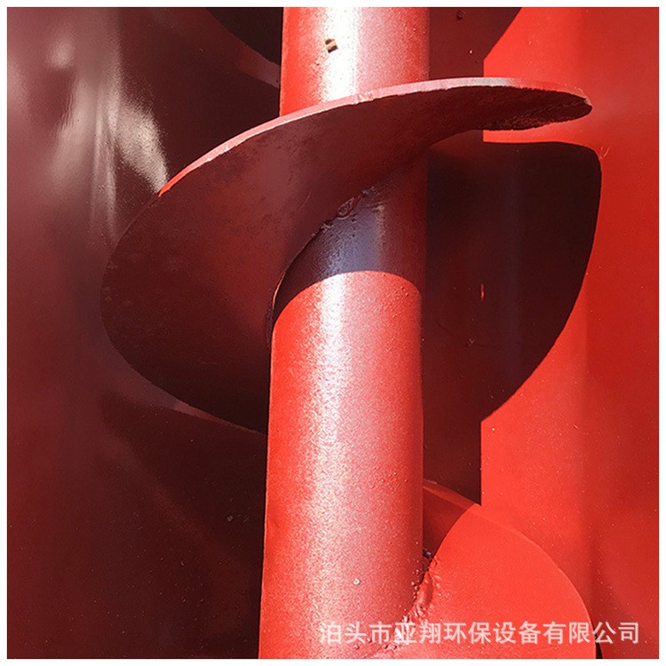 u型无轴不锈钢螺旋输送机219管式小型绞龙水平污泥蛟龙螺旋输送机图3