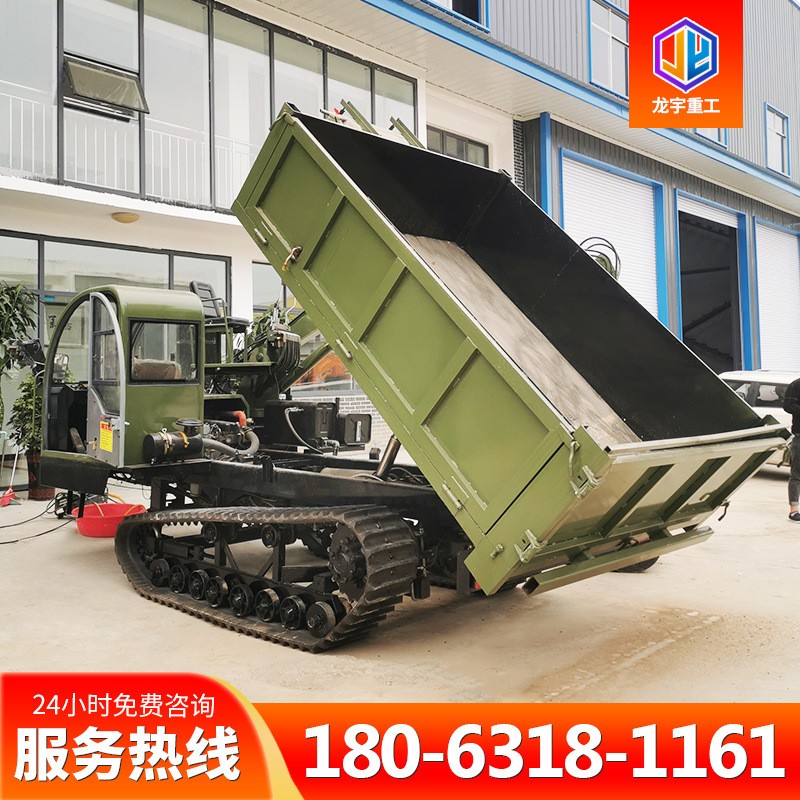 四不像履带式随车挖工矿挖土用随车挖水田河道清淤履带随车挖厂家图2