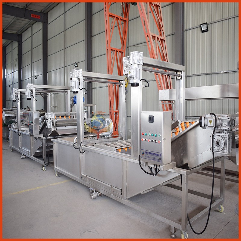 全自动大枣气泡清洗机 鲜枣气泡清洗风干线机 大姜大葱清洗去泥机图3