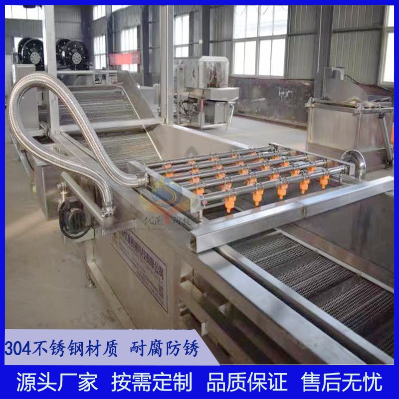 田螺海螺气泡喷淋清洗机 八爪鱼翻浪清洗机 多功能鲅鱼清洗流水线图2