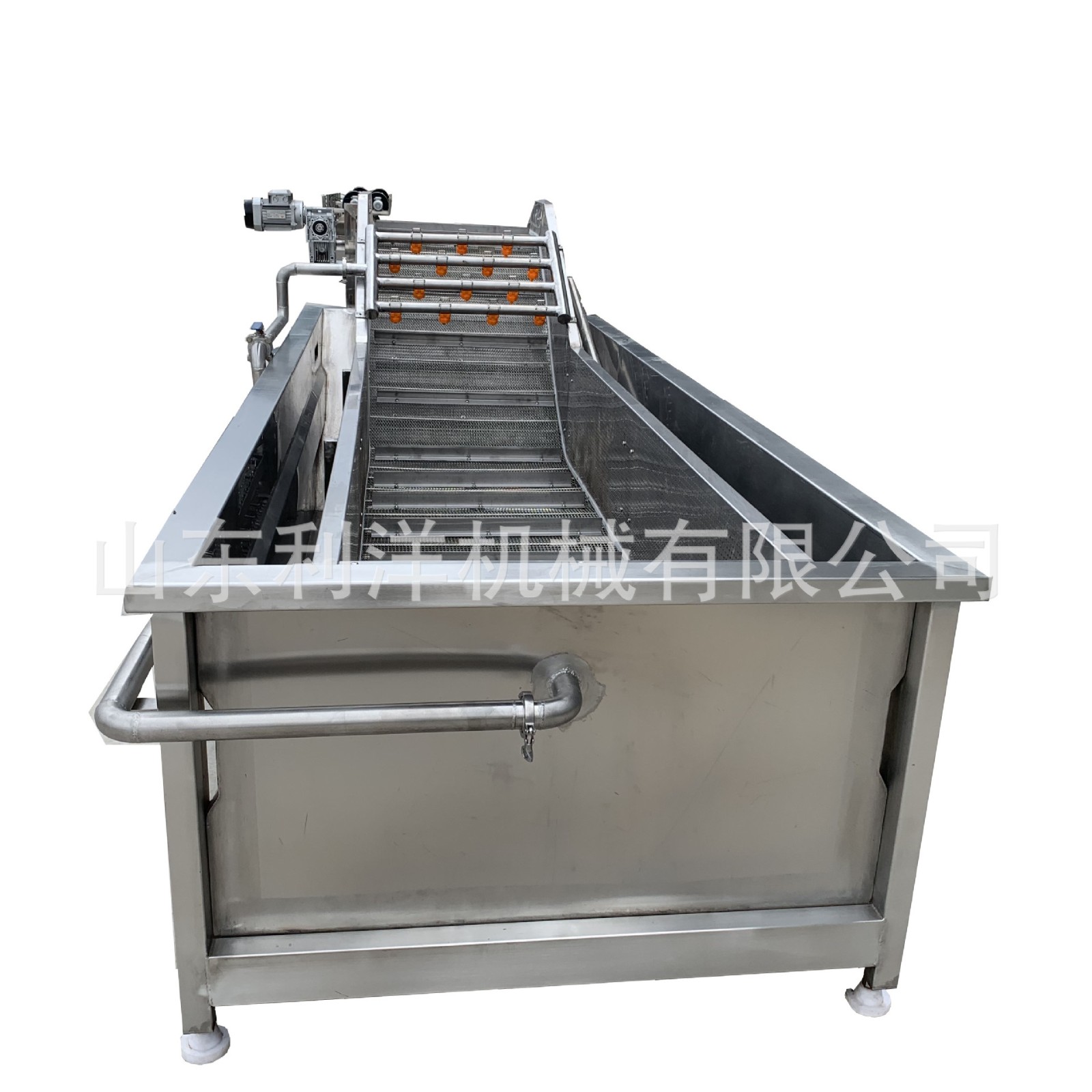 商用山药豆高压喷淋果蔬清洗线 全自动紫薯土豆喷淋清洗机设备图5