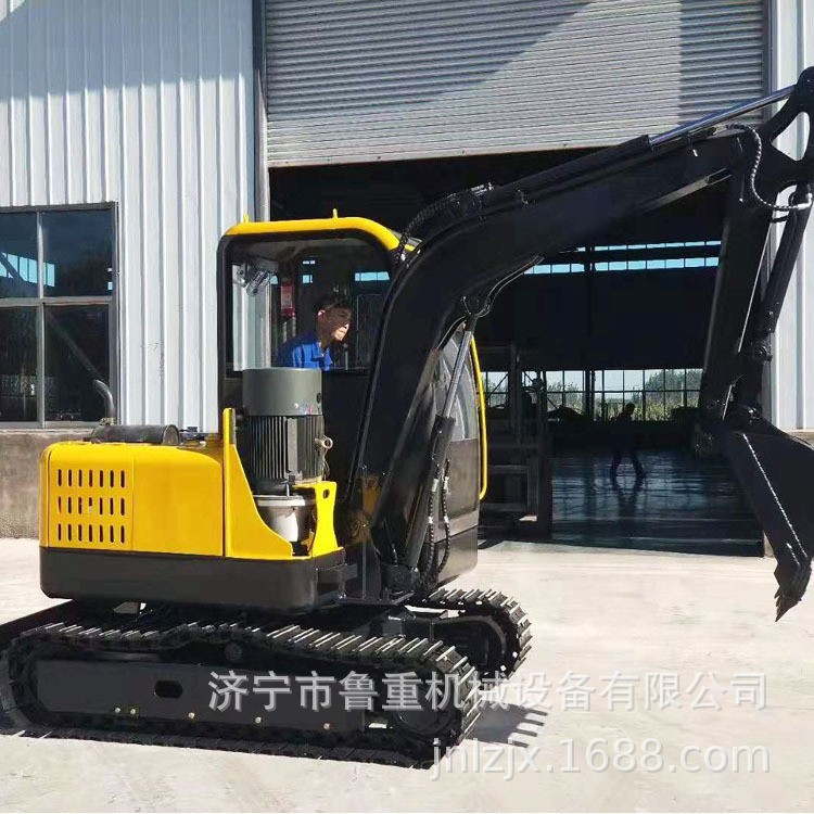 生产电动挖掘机 35履带电动挖机厂家 60型电动履带小型挖掘机价格图3