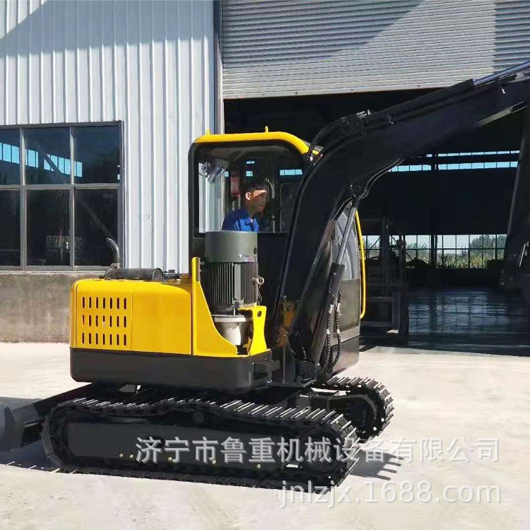 生产电动挖掘机 35履带电动挖机厂家 60型电动履带小型挖掘机价格图4