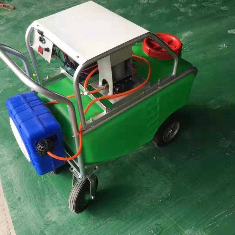 手推式自动卷管喷雾机