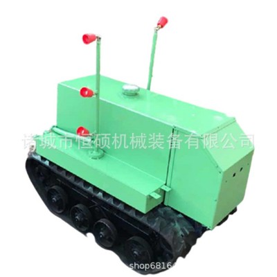 履带底盘喷雾打药机 履带底盘拖拉机 电动遥控履带底盘载物车