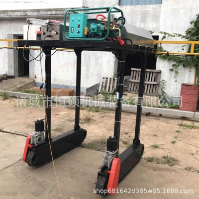 履带自走式高架打药车折叠杆履带底盘打药车农作物高杆喷雾打药车