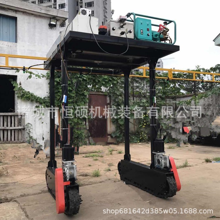 履带自走式高架打药车折叠杆履带底盘打药车农作物高杆喷雾打药车图3