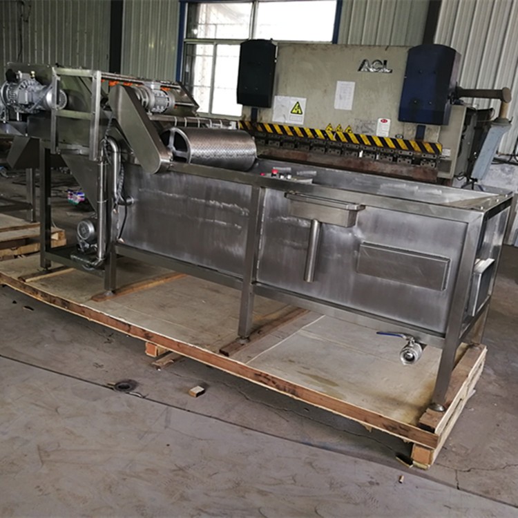 生产果蔬气泡清洗机 食堂用臭氧杀菌果蔬清洗机 全自动洗菜机图3