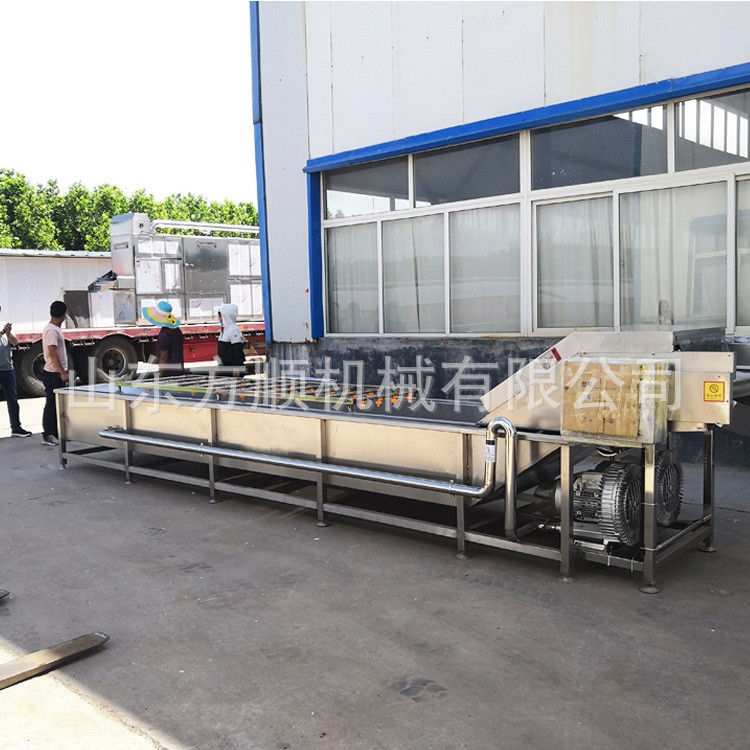 现货小龙虾清洗设备 不锈钢海产品清洗机 大闸蟹气泡喷淋清洗机图3