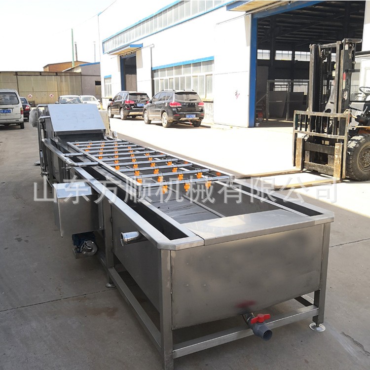 果蔬气泡多功能清洗机 全自动鼓泡冲浪式清洗设备 小油菜清洗机图4