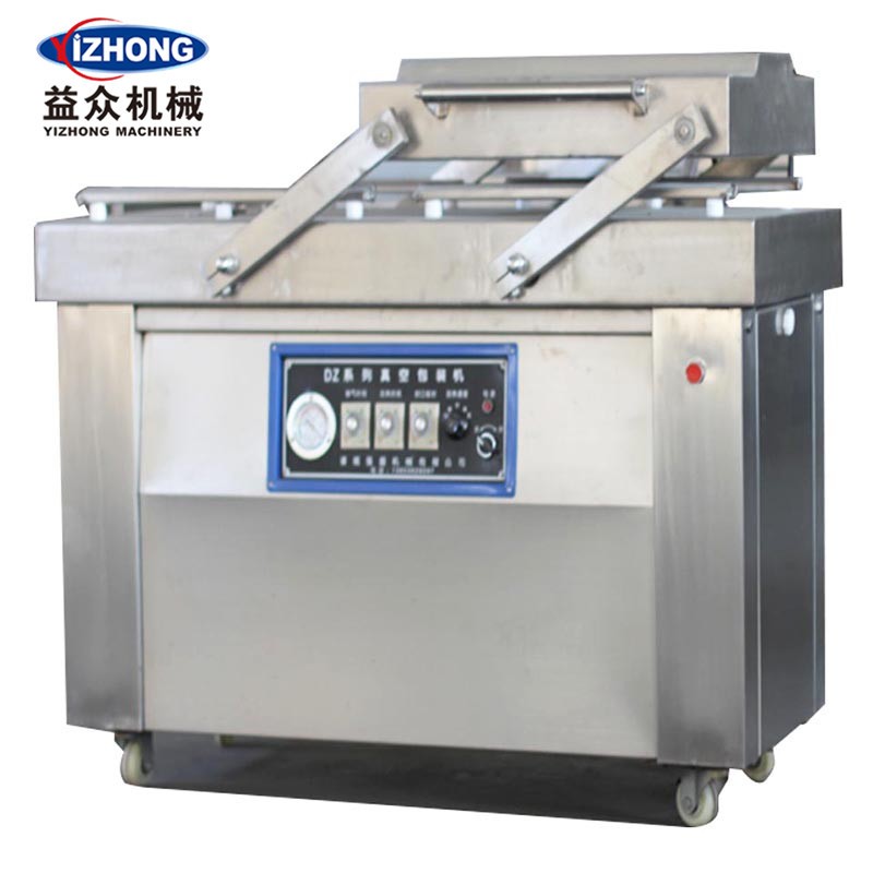 400双冻干榴莲连续滚动式真空包装机 全自动食品真空包装机图2