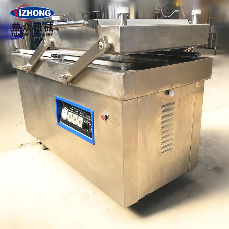 400双冻干榴莲连续滚动式真空包装机 全自动食品真空包装机图3