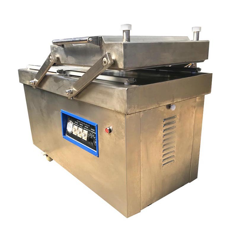 400双冻干榴莲连续滚动式真空包装机 全自动食品真空包装机图5