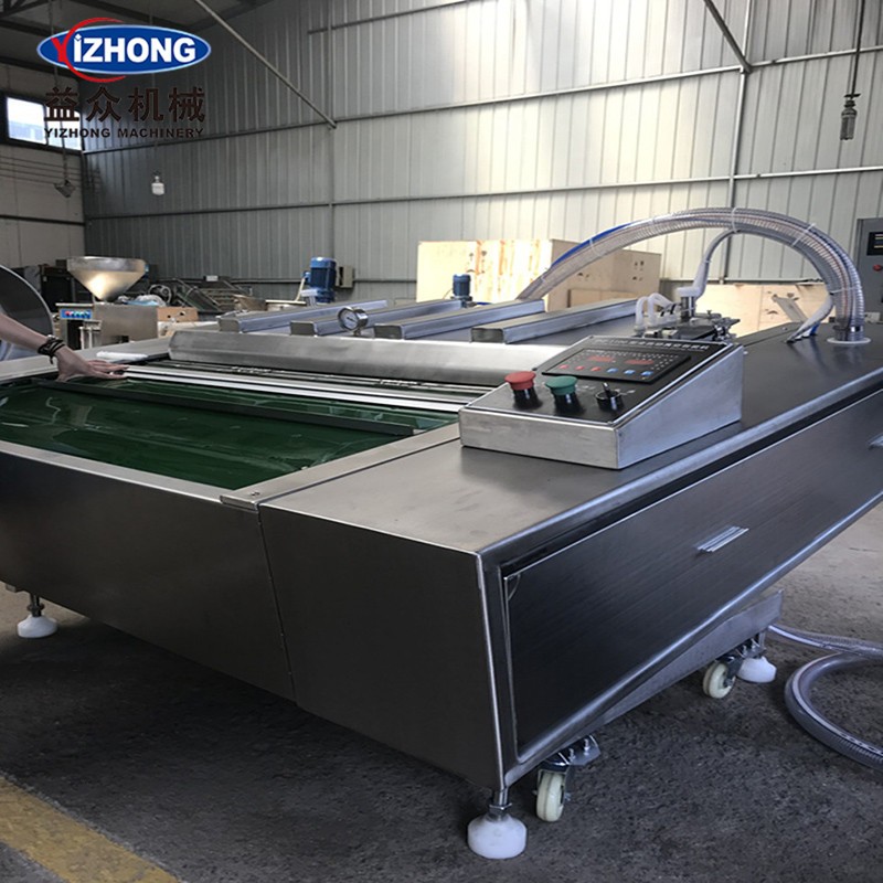 1000真空包装机连续式厂家 制造蔬菜包装设备图3