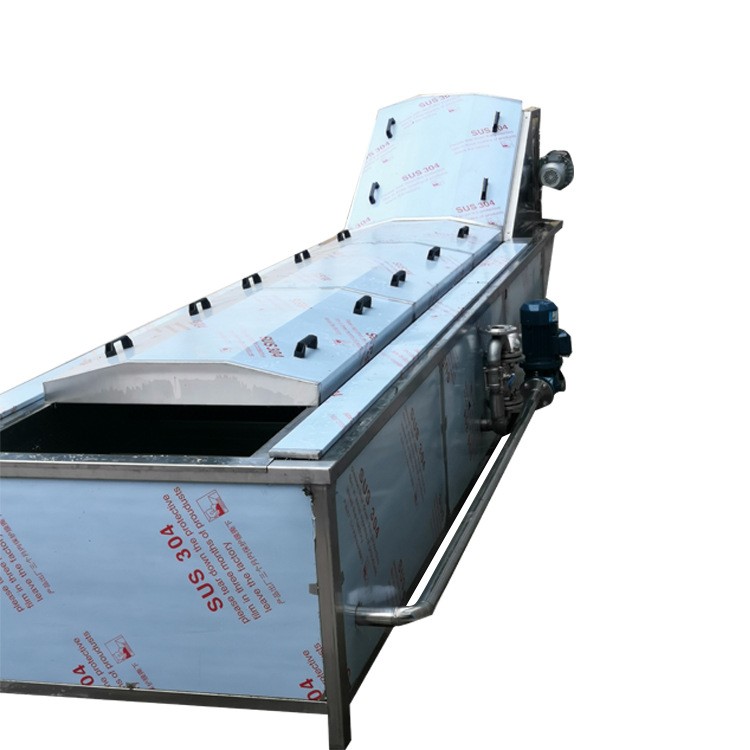 黄桃漂烫机竹笋漂烫预煮机毛豆杀青漂烫蒸煮流水线设备厂家供应图5