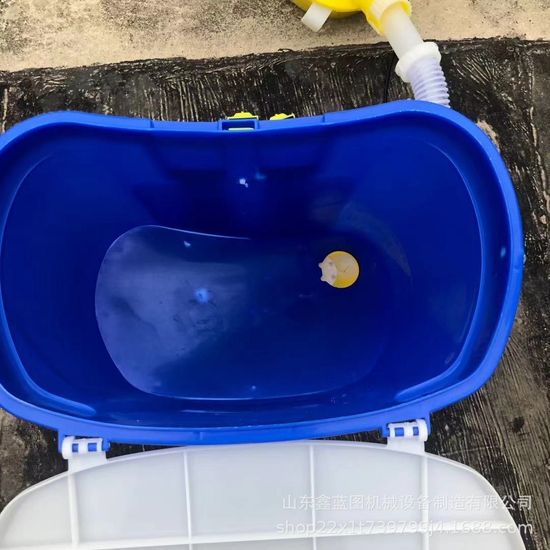 高转速智能施肥抛撒器双肩背负式大容量单兵融雪抛撒器冬季撒盐器图2