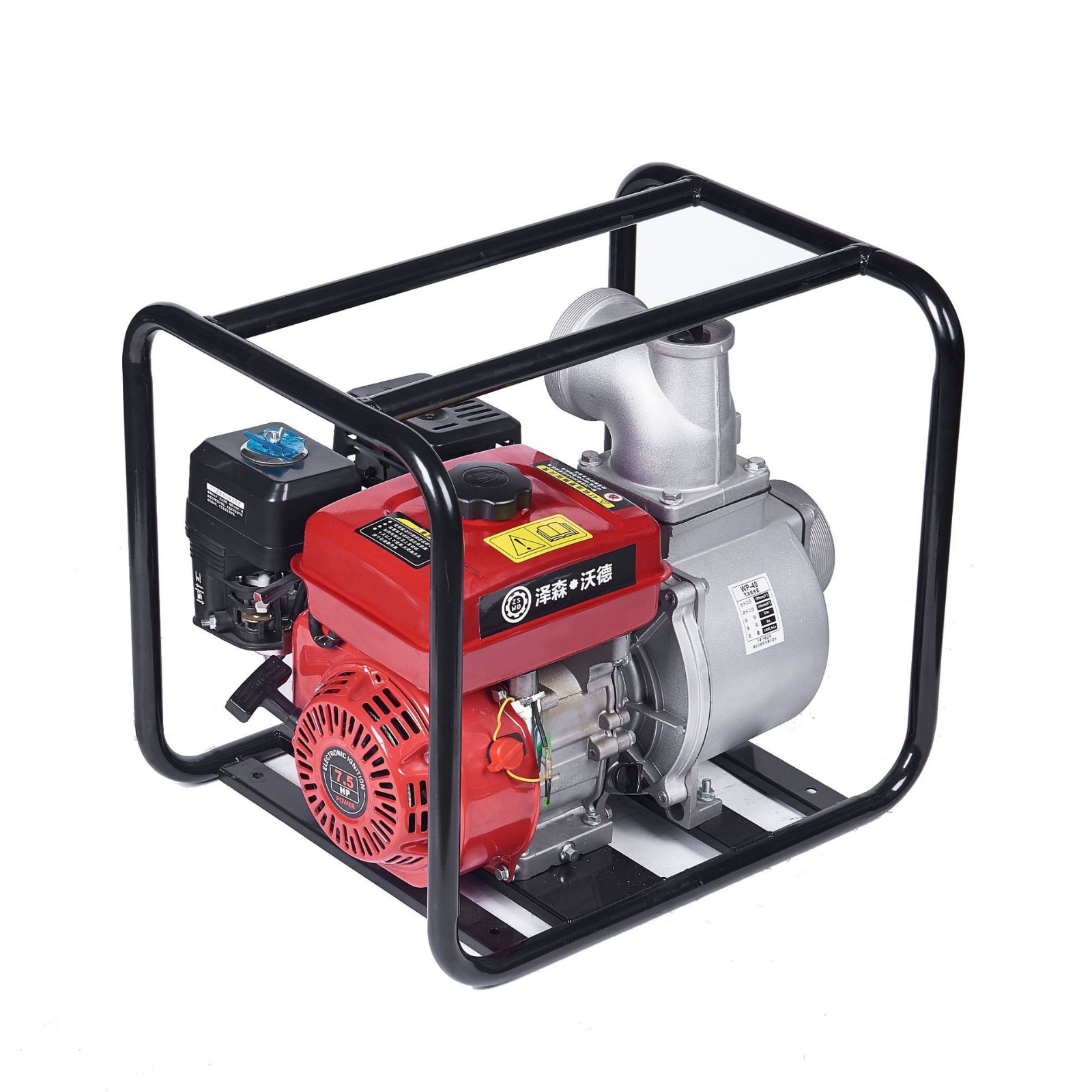 农用灌溉浇田抗旱抗洪小4寸配170汽油机自吸水泵离心泵抽水机图5