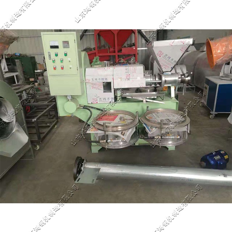 自动化螺旋榨油机 花生大豆食用油榨取机 菜籽油花生榨取机器图5