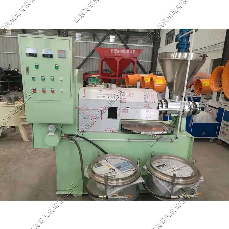 自动化螺旋榨油机 花生大豆食用油榨取机 菜籽油花生榨取机器图3