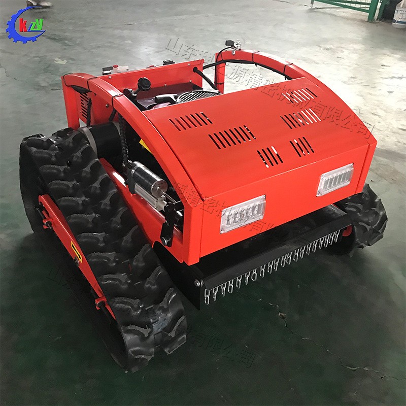 履带遥控式割草机 自动行走开荒爬坡剪草机 小型农林果园剪草机图3