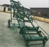 移动式皮带输送机调速式 人字形橡胶10米皮带输送机布置灵活 质保图2