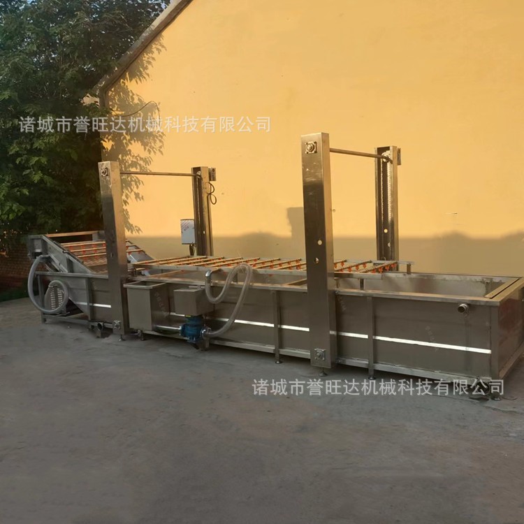 节水型果蔬汽泡清洗机 汽泡橙子清洗机 四川椪柑循环水毛刷清洗机图2