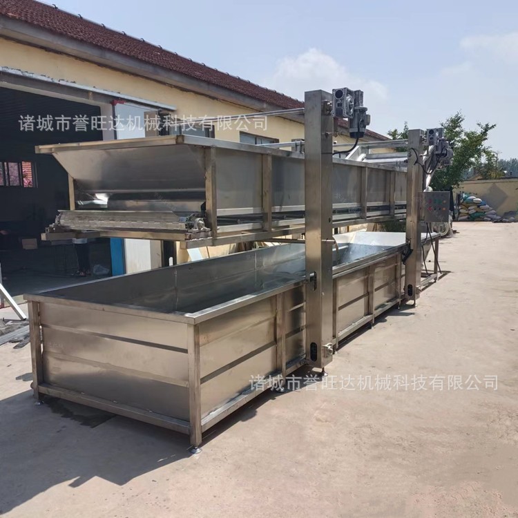 节水型果蔬汽泡清洗机 汽泡橙子清洗机 四川椪柑循环水毛刷清洗机图3