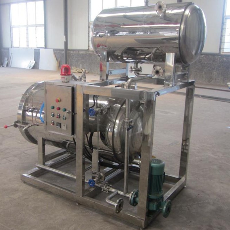 牛肉辣椒酱杀菌锅 香肠肉制品加工灭菌釜成套设备 双层水浴杀菌锅图4
